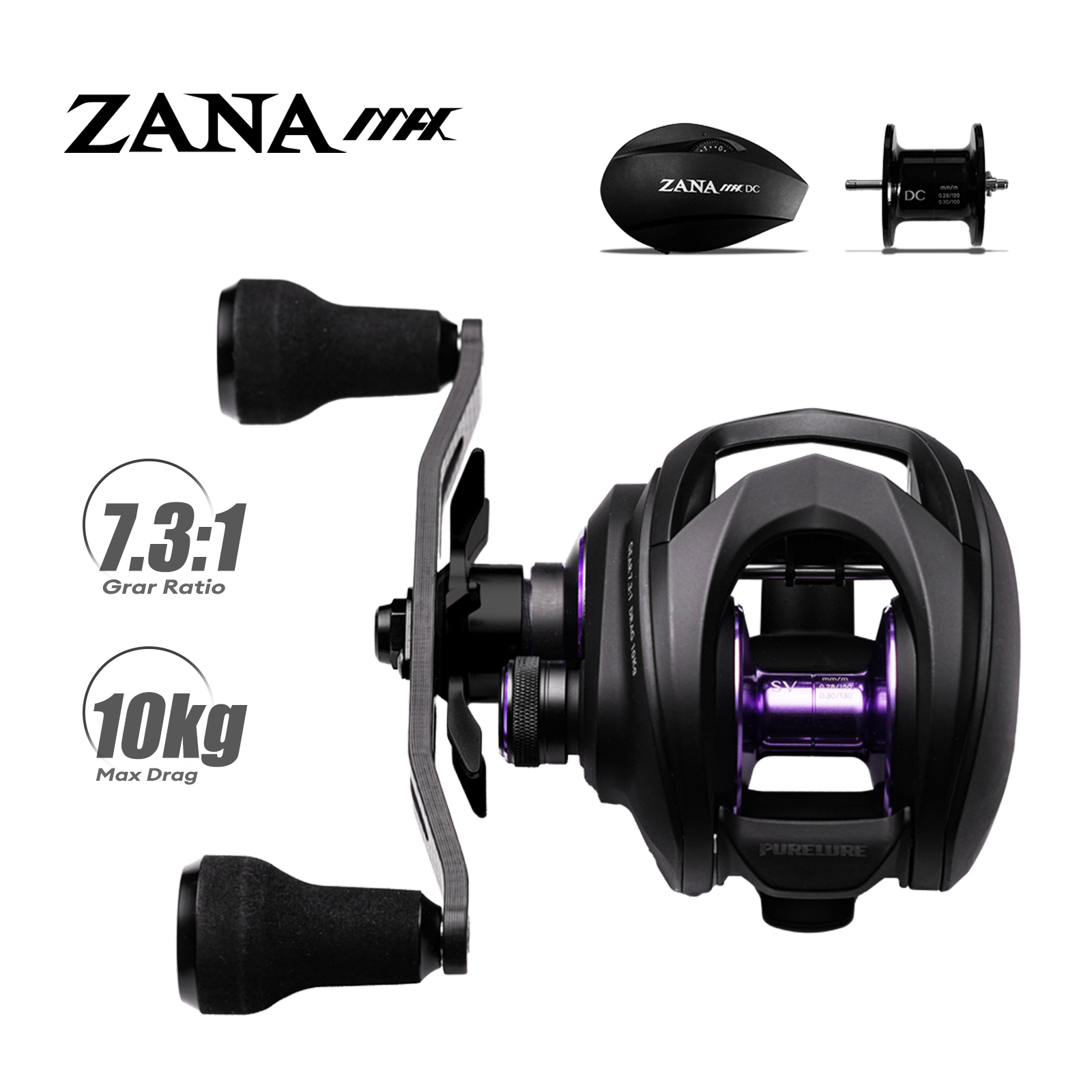 Daiwa Reel Bg - بكرة صيد PURELURE ZANA MAX 10KG