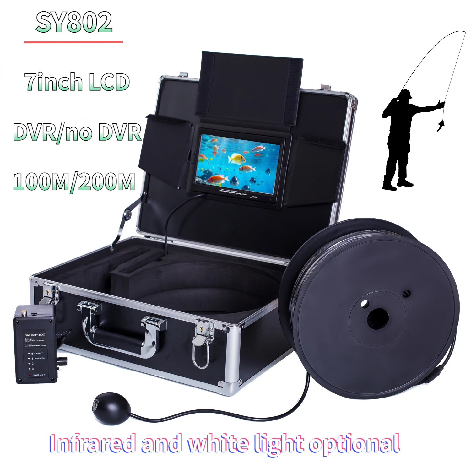 Underwater Camera - SY802 صياد السمك 100 متر/200 متر