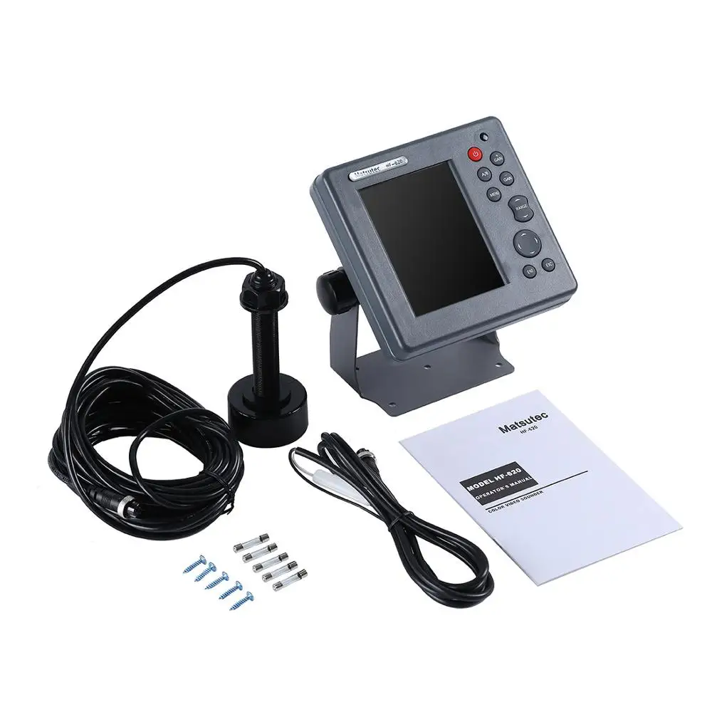 Matsutec HF-620 MARINE COLOR E - مراجعة Fish Finder Charger وسعره