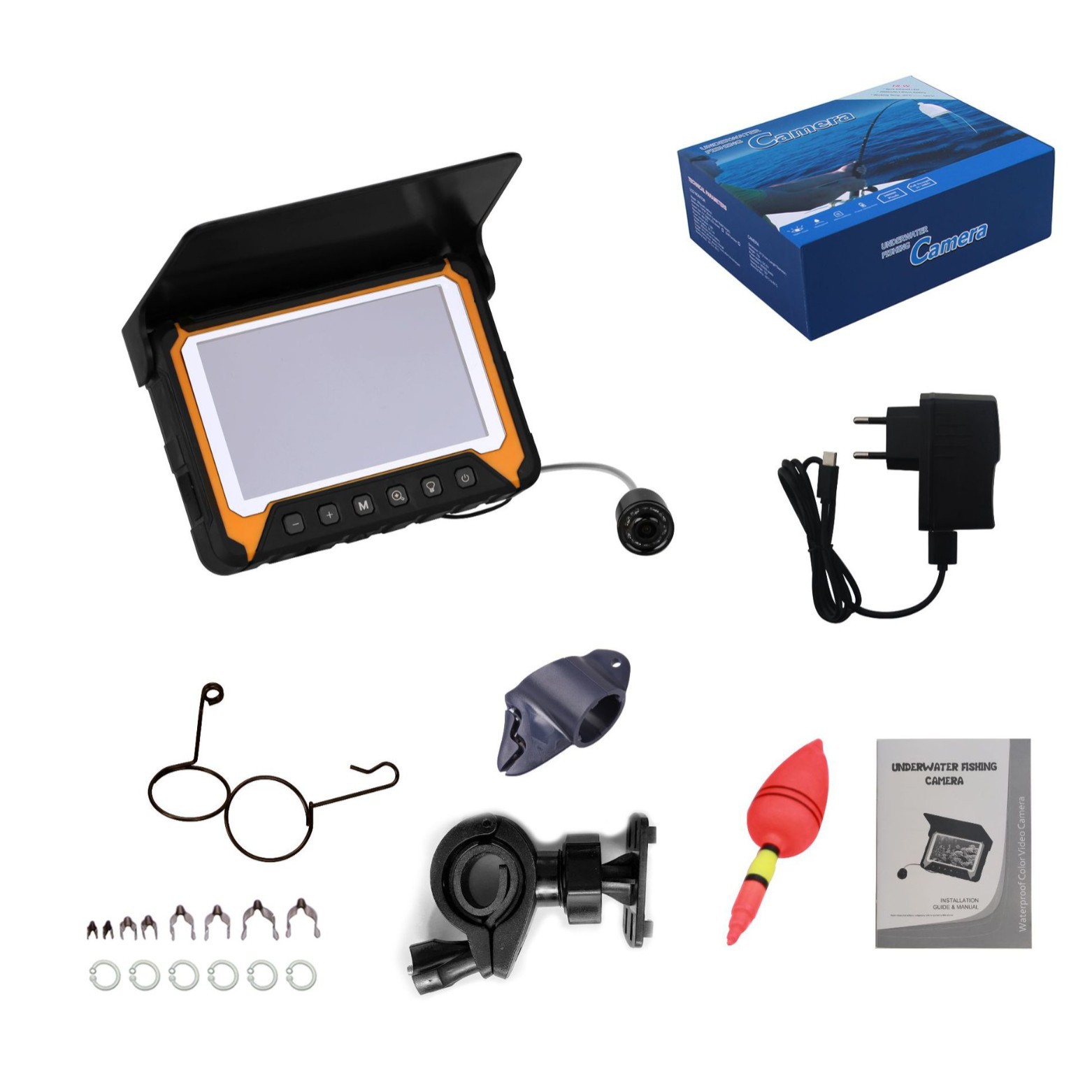 كاميرا صيد تحت الماء بشاشة IPS - مراجعة Fishing Camera وسعره